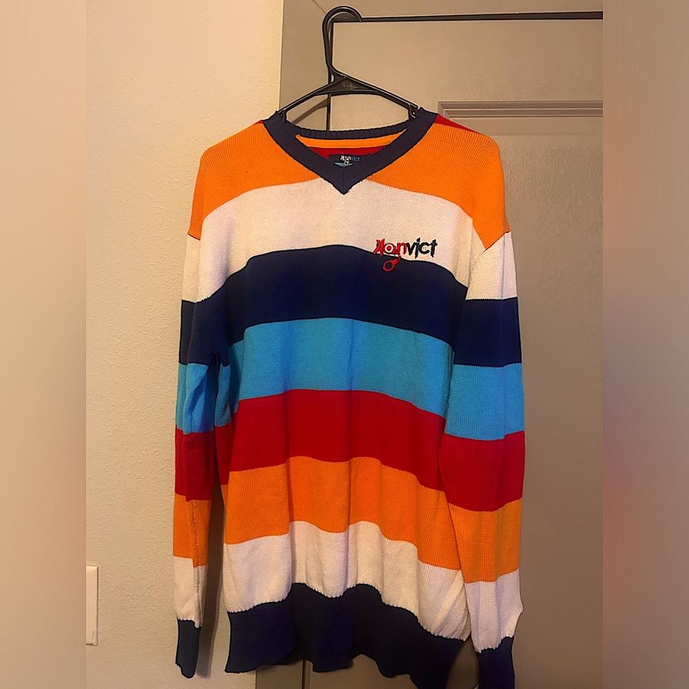 Men’s konvict sweatshirt. New with tags and never been worn.